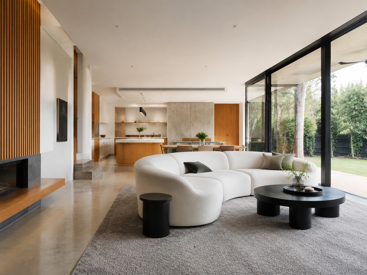 Modern living room interior